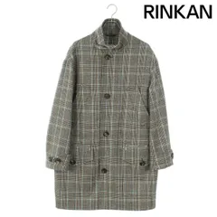 エルメス  24AW チェック チェスターコート メンズ 44のサムネイル