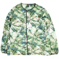 South2 West8 サウスツーウェストエイト S2W8 23AW Filling Jacket - Poly Taffeta Tie Dye Printed フィリングジャケット ポリエステルタフタ タイダイプリント NS729 L Green ブルゾンのサムネイル