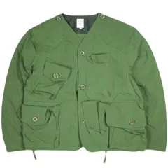 新品 South2 West8 サウスツーウェストエイト S2W8 23SS 日本製 Tenkara Jacket - Nylon Oxford テンカラジャケット ナイロンオックスフォード MR692 S Green フィッシング アウター g25760のサムネイル