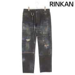 ウィリアムウォール WilliamWall  WD0313AW ダメージ加工ウォッシュドデニムパンツ メンズ 4 ウィリアムウォール WD0313AW ダメージ加工ウォッシュドデニムパンツ