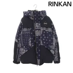 エフシーアールビー FCRB-222042/DOWN BENCH PARKA バンダナ総柄ダウンジャケット メンズ Mのサムネイル