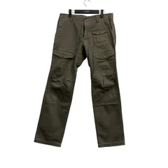 サージュデクレ カーゴパンツ コットン カーキ【AFB23】のサムネイル