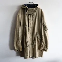 【AD2011】COMME des GARCONS HOMME【コットン ヘンプ混紡 モッズコート】Ｌ コムデギャルソンオム s2606105のサムネイル