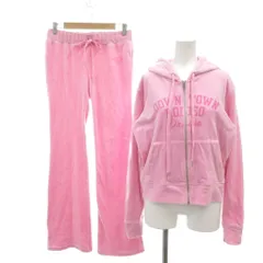 ザラ ZARA セットアップ パーカー フーディー パンツ ボア L M ピンク /NU ■ECF005のサムネイル