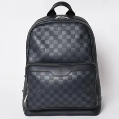 LOUIS VUITTON ルイヴィトン キャンパス バックパック リュック N40091 ダミエ アンフィニ ダークネイビー 美品 中古 4a004611のサムネイル