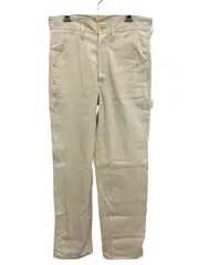 美品/UNIVERSAL OVERALL/ユニバーサルオーバーオール/サイズW29L34/アイボリー/メンズ/FG0213のサムネイル