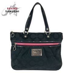 コーチ COACH ポピー オプアート グラムトートバッグ A4可 ブラック