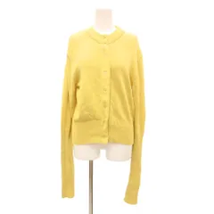 シンゾーン Shinzone 25SS コットンロングリブカーディガン COTTON LONG RIB CARDIGAN ニット 長袖 F 黄 イエロー 25SMSNI01 /JSのサムネイル