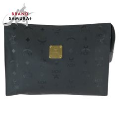 MCM ボディバッグ ウエストポーチ ブラック - メルカリ