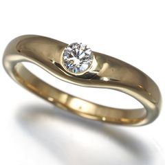 中*吉様 Tiffany & Co. カーブドバンドリング ダイヤモンド - メルカリ
