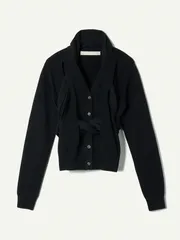 LEINWANDE Ribbon Tie Cardigan ラインヴァンド リボン タイ カーディガン 新品未使用のサムネイル