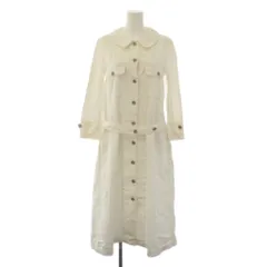 ナイジェルケーボン NIGEL CABOURN シャツワンピース ロング 長袖 リネン 6 白 8034853007 /BM17のサムネイル