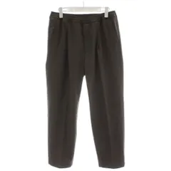 グリーンレーベルリラクシング ユナイテッドアローズ green label relaxing TRカルゼ 裏起毛 オルマイ パンツ スラックス M グレー 無地 フルレングス 3214-126-4093 /GG8のサムネイル