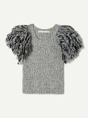 lidnm Vis/Li Random Rib Henry Knit - メルカリ