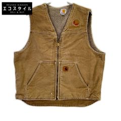 Carhartt カーハート リメイク ユーティリティベスト バイカー L相当