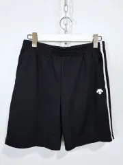 デサント トレーナー ハーフパンツ ブラック ホワイト LINEのサムネイル