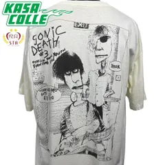 【SONIC YOUTH】ソニック・ユース "SONIC DEATH" 1993年コピーライト 90's Vintage Tシャツのサムネイル