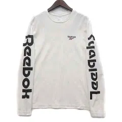 リーボック Reebok CLASSIC VHSMAG T19 トリプルコラボ ベクター 長袖 Tシャツ カットソー ホワイト 白 L DP1680のサムネイル