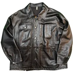 サイズ【2/XL位】シーシーユー CCU 24AW／ CHORE JACKET ユーズド加工チョアジャケット ／SH-49-C-COW．US-2　 8065000236059のサムネイル