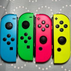 Nintendo Switch ジョイコン ジャンク品 コントローラー4個セット
