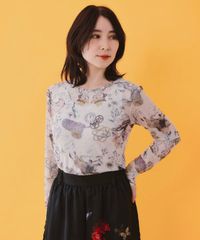 isScoLar（イズスカラー）562218：ドットチュール重ね 深海の