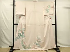 平和屋着物■訪問着　友禅　刺繍　鳳凰花文　金糸　正絹　逸品　DABG7820yaのサムネイル