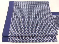 名古屋帯 正絹 絞り 鹿の子 中古 青紫 カジュアル yzk991 - メルカリ
