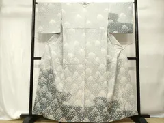 平和屋着物■訪問着　舞花文　遠山花文　暈し染め　正絹　逸品　CABH9318evのサムネイル