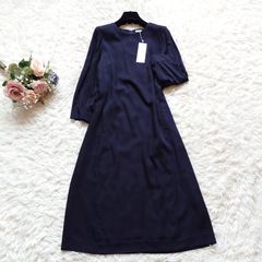 美品 フォクシー FOXEY ビジュー ワンピース ドレス オーガンジー