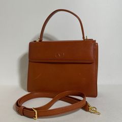 2606-87｜コーチ ビジネスバッグ レザー ネイビー×ダークブラウン