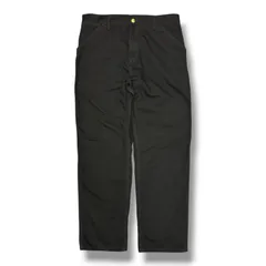 参考上代22000円 Carhartt WIP SINGLE KNEE PANT シングルニーパンツ ワークパンツ カーハート ワークインプログレス ブラック 34×32 （18966M）のサムネイル