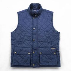 未使用品　POLO ネイビー キルティングベスト　サイズM POLO RALPH LAUREN キルティングベスト ネイビー - メルカリ