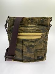 未使用級】PORTER 70周年 グリーンアイ カモフラ ショルダーバッグ
