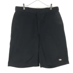 Dickies ディッキーズ メキシコ製 ハーフ ワークショートパンツ w36 ブラック メンズ 古着のサムネイル