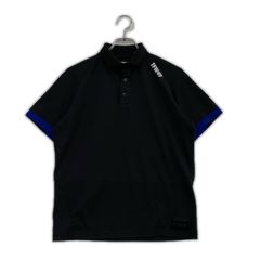 TFW49 COLLAR LESS POLO Black×Yellow - メルカリ