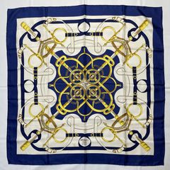 Ka☆ 様専用 HERMES エルメス エプロンドール カレ90 大判 シルク