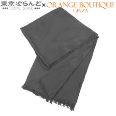 エルメス HERMES ニューリブリス グレー カシミヤ シルク 大判 ストール レディース 101861149のサムネイル