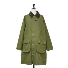 BARBOUR バブアー BEAMS BOY 別注 ジャケット グリーン サイズ:10(L)  25秋冬 バルベニー ジャケット Balvenie Jacket ミドル丈 Aライン  アウター コート 上着【レディース】【中古】のサムネイル