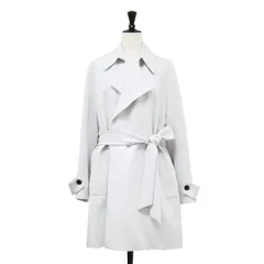 theory luxe セオリーリュクス コート アイスグレー サイズ:38(M)  25春夏 ミドル トレンチコート Luve Wreni Coat ボタンレス スリット アウター ジャケット 上着【レディース】【中古】のサムネイル