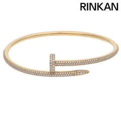 カルティエ  JUSTE UN CLOU BRACELET DIA ジュストアンクル K18YG アフターPAVEダイヤブレスレット メンズ 19のサムネイル