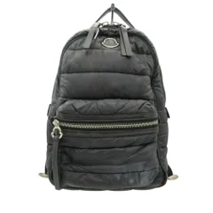 MONCLER モンクレール リュック・デイパック NEW GEORGETTE レザー×ナイロン ブラック レディース 【中古】のサムネイル