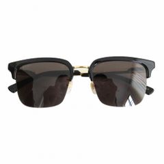 美品】MONCLER サングラス サーモント型 ブラック ゴールド 袋付き