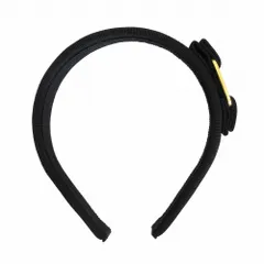 Salvatore Ferragamo サルヴァトーレフェラガモ ヘアアクセサリー ヴァラリボン カチューシャ ヘアバンド ブラック レディース 【中古】のサムネイル