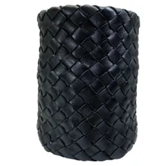 美品 BOTTEGA VENETA ボッテガヴェネタ イントレチャート 小物入れ マルチケース レザー ブラック 整理収納 上品 洗練 高級感 実用的 持ち運び デイリー 人気のサムネイル