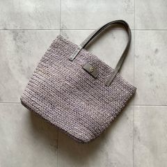 新品 ヘレンカミンスキー トートバッグ Davoletta S ラフィア レザー