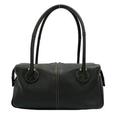 TOD'S トッズ トートバッグ コーニッシュウェーブ ロゴ型押し レザー