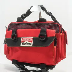 マルボロ Marlboro 3way ショルダーバッグ レッド 2層 90s アドベンチャーチームのサムネイル