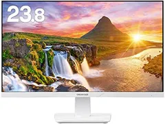グリーンハウス 23.8型ワイド 液晶ディスプレイ GH-LCW24L-WH 広視野角 LED バックライト 液晶モニター ホワイト 4511677126871 新品 未開封品 【WJ228】のサムネイル