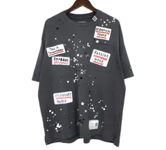 メゾン ミハラヤスヒロ Maison MIHARA YASUHIRO 【 A16TS592 】 エンベリッシュド ステッカー 半袖 Tシャツ 51248のサムネイル