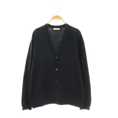 エイトン ATON Natural dye organic standard cardigan カーディガン コットンニット 2 ネイビー /ES ■OS ■SHのサムネイル